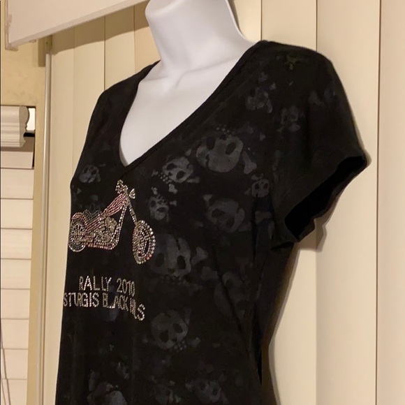 Sturgis Bike Rally 2010 Event Black T-Shirt - L - Picture 4 of 11